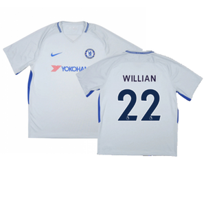 Chelsea 2017-18 Away Shirt (XLB) (Very Good) (Willian 22)_0