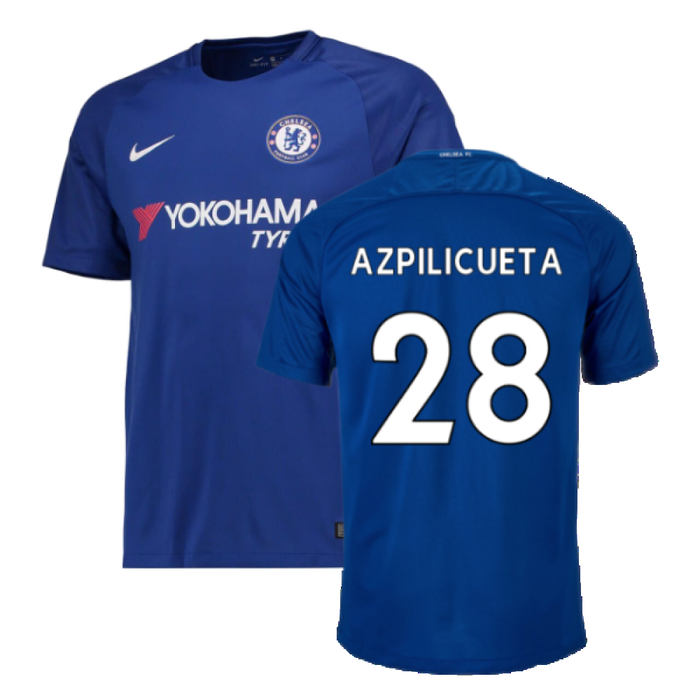 Chelsea 2017-18 Home Shirt (M) (BNWT) (Azpilicueta 28)