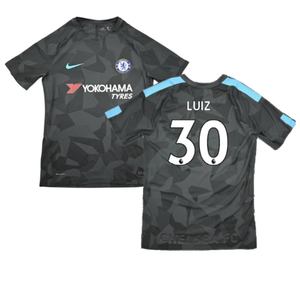 Chelsea 2017-18 Third Shirt (S) (Excellent) (Luiz 30)_0