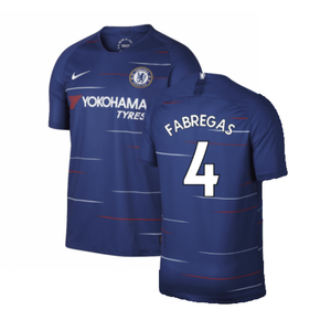 Chelsea 2018-19 Home Shirt (S) (Mint) (Fabregas 4)_0