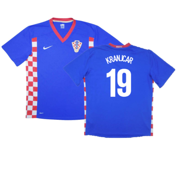 Croatia 2008-10 Away Shirt (XXL) (Excellent) (Kranjcar 19)