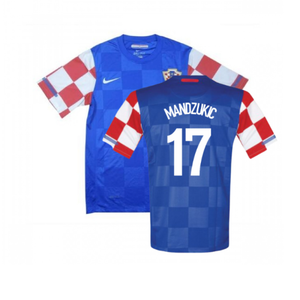 Croatia 2010-12 Away Shirt (Excellent) (Mandzukic 17)_0