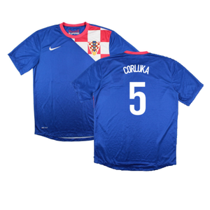 Croatia 2012-14 Away Shirt (S) (Very Good) (Corluka 5)_0