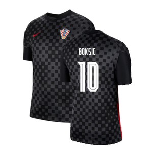 Croatia 2020-21 Away Shirt (S) (BOKSIC 10) (Excellent)_0