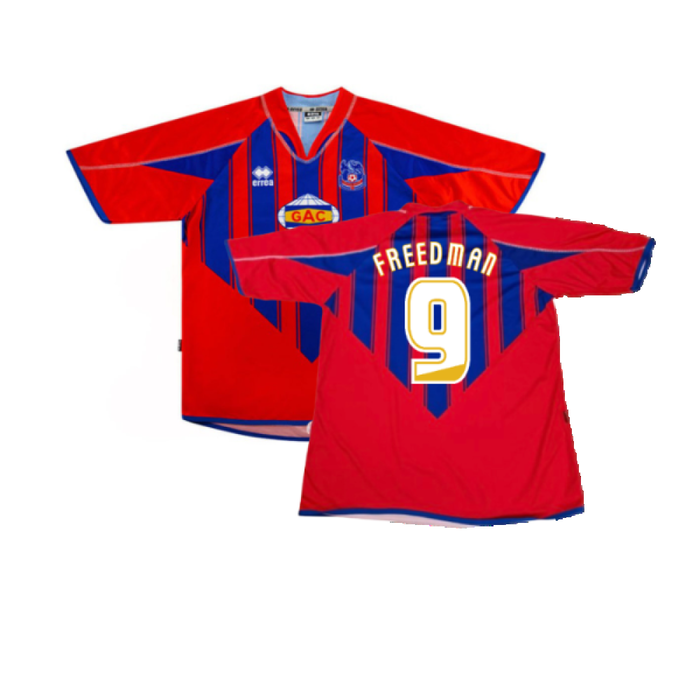 Crystal Palace 2007-08 Home Shirt (S) (Good) (Freedman 9)