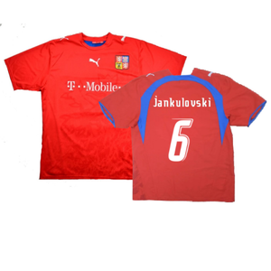 Czech Republic 2006-08 Home Shirt (L) (Mint) (Jankulovski 6)_0