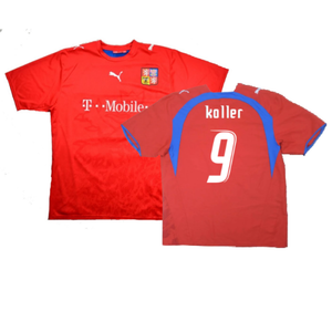 Czech Republic 2006-08 Home Shirt (L) (Very Good) (Koller 9)_0