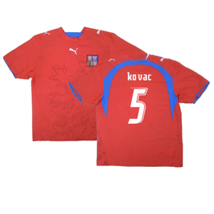 Czech Republic 2006-08 Home Shirt (Excellent) (Kovac 5)_0