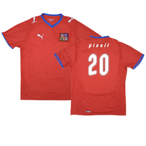 Czech Republic 2008-10 Home Shirt (M) (Excellent) (Plasil 20)_0