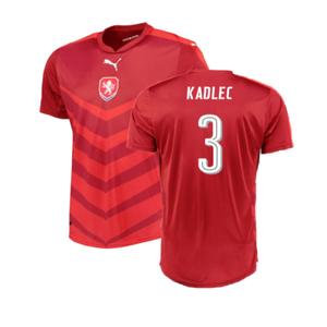 Czech Republic 2016-17 Home Shirt (XL) (Good) (Kadlec 3)_0