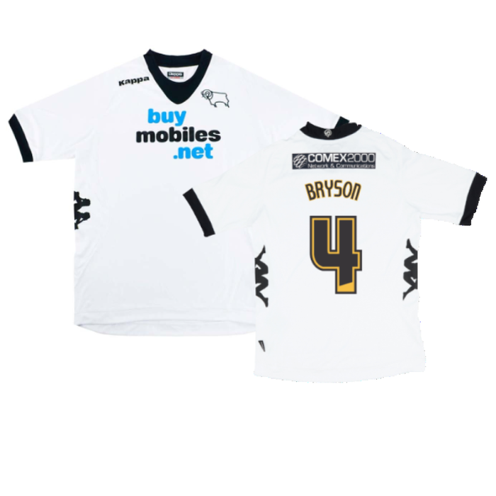 Derby County 2012-13 Home Shirt (L) (Very Good) (Bryson 4)