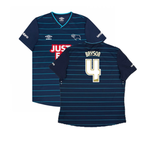 Derby County 2014-15 Away Shirt (XXL) (Excellent) (Bryson 4)_0