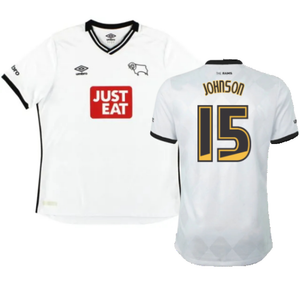 Derby County 2015-16 Home Shirt (Good) (Johnson 15)_0