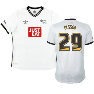 Derby County 2015-16 Home Shirt (Good) (Olsson 29)_0