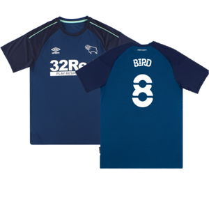 Derby County 2020-21 Away Shirt (S) (Mint) (Bird 8)_0