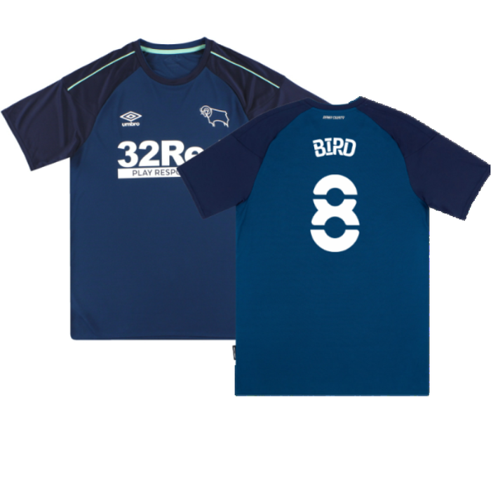 Derby County 2020-21 Away Shirt (S) (Mint) (Bird 8)