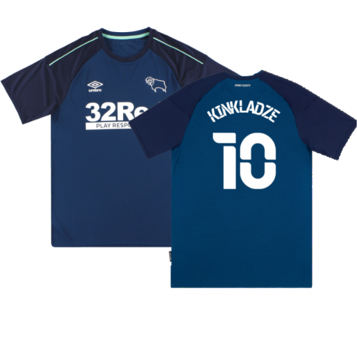 Derby County 2020-21 Away Shirt (M) (Excellent) (Kinkladze 10)