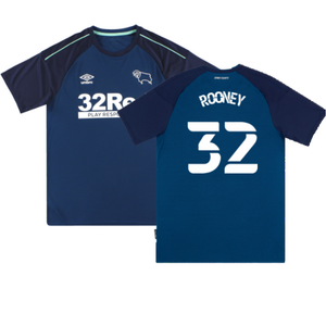 Derby County 2020-21 Away Shirt (L) (Mint) (Rooney 32)_0