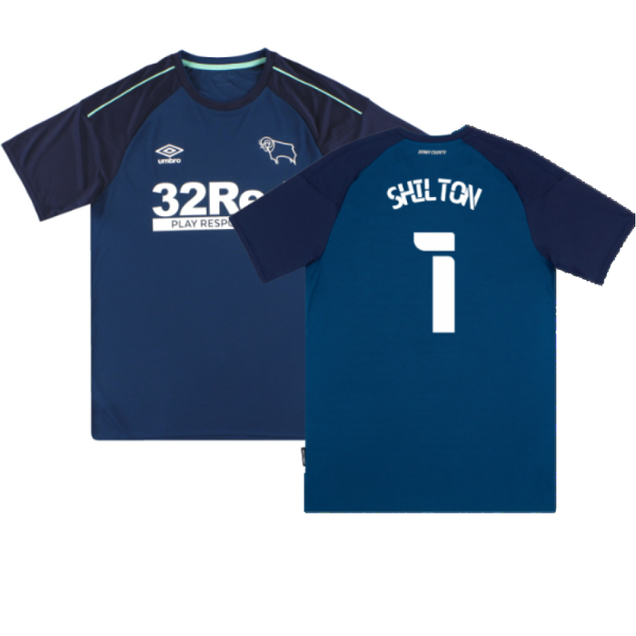 Derby County 2020-21 Away Shirt (M) (Excellent) (Shilton 1)