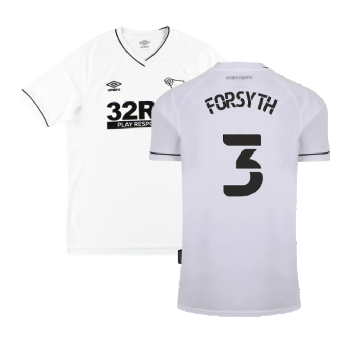 Derby County 2020-21 Home Shirt (S) (Excellent) (Forsyth 3)