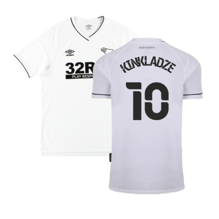 Derby County 2020-21 Home Shirt (L) (Excellent) (Kinkladze 10)