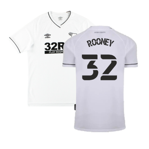 Derby County 2020-21 Home Shirt (S) (Excellent) (Rooney 32)_0