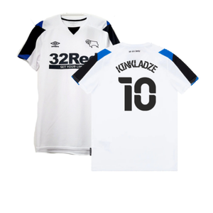 Derby County 2021-22 Home Shirt (L) (Mint) (Kinkladze 10)_0