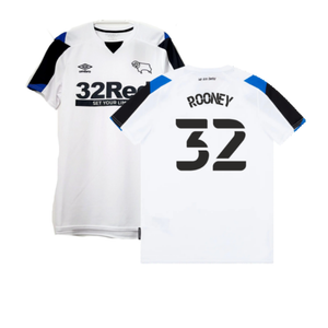 Derby County 2021-22 Home Shirt (L) (Excellent) (Rooney 32)_0