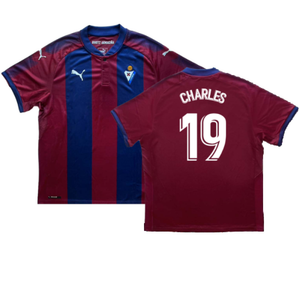 Eibar 2017-18 Home Shirt (Good) (Charles 19)_0