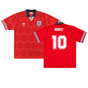 England 1990-92 Away Shirt (L) (Excellent) (Hurst 10)_0