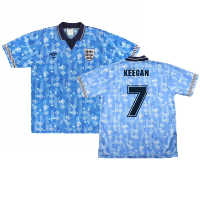 England 1990-92 Third (M) (Excellent) (Keegan 7)