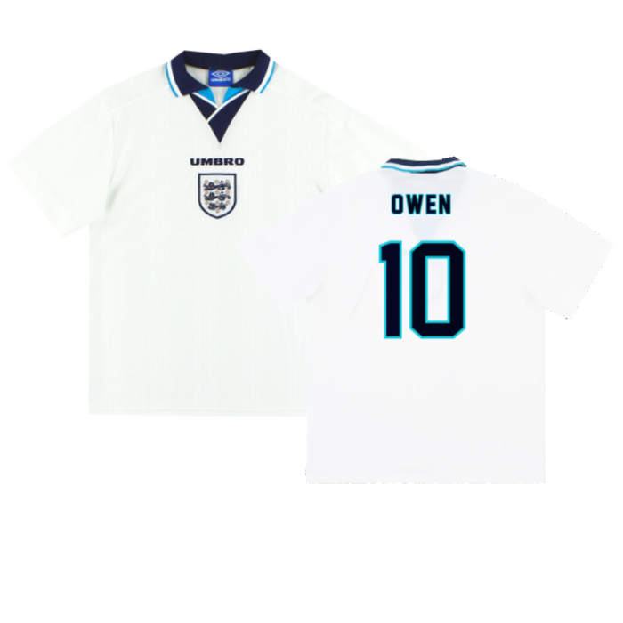 England 1995-97 Home Shirt (XL) (Excellent) (OWEN 10)