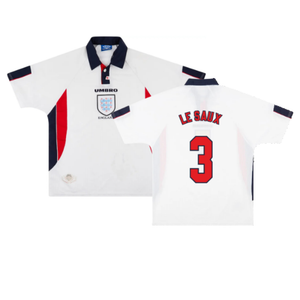 England 1997-99 Home Shirt (Good) (LE SAUX 3)_0