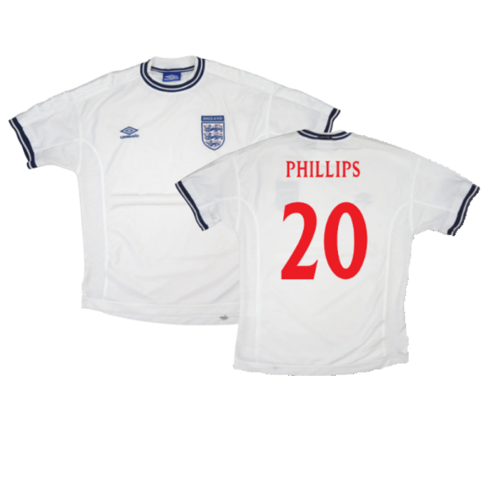 England 1999-01 Home Shirt (Very Good) (Phillips 20)