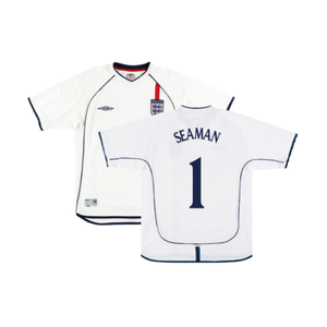 England 2001-03 Home Shirt (XL) (Very Good) (SEAMAN 1)_0