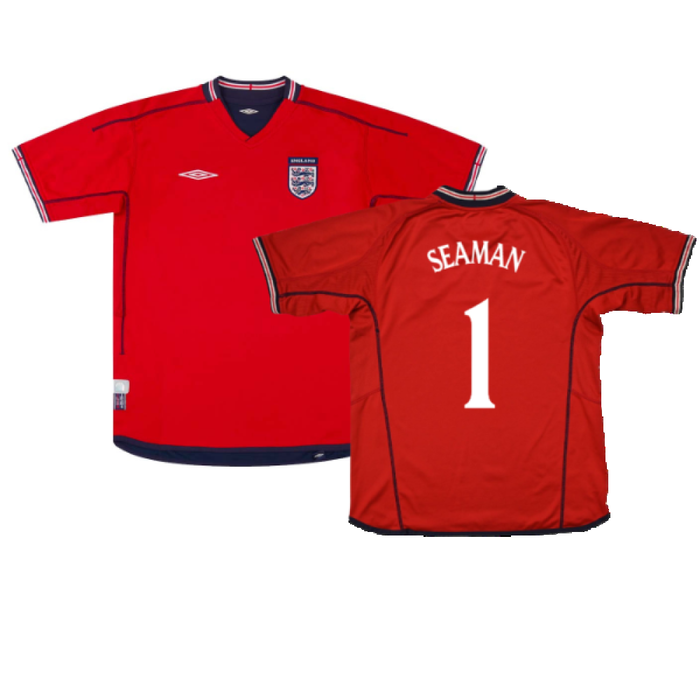 England 2002-04 Away (S) (Excellent) (SEAMAN 1)