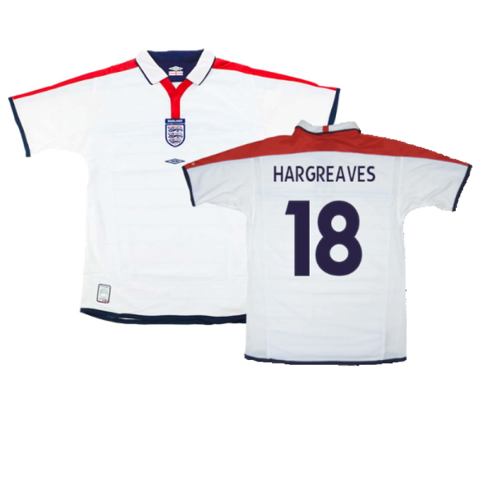 England 2003-05 Home (XL) (Excellent) (Hargreaves 18)