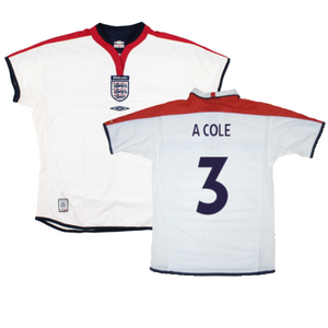 England 2003-05 Home Shirt (Womens) (10) (Excellent) (A Cole 3)_0