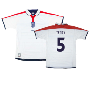 England 2003-05 Home Shirt (XL) (Very Good) (Terry 5)_0