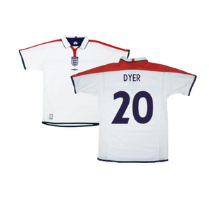 England 2003-05 Home Shirt (L) (Excellent) (Dyer 20)_0