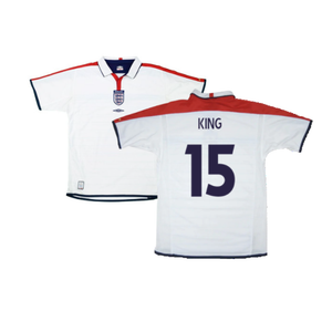 England 2004-05 Home Shirt (Good) (King 15)_0