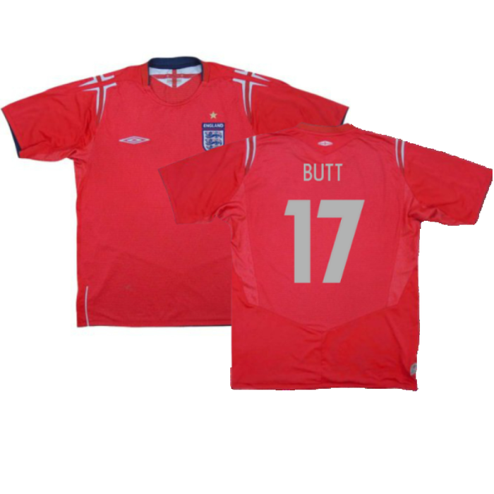 England 2004-06 Away (XL Boys) (Excellent) (Butt 17)