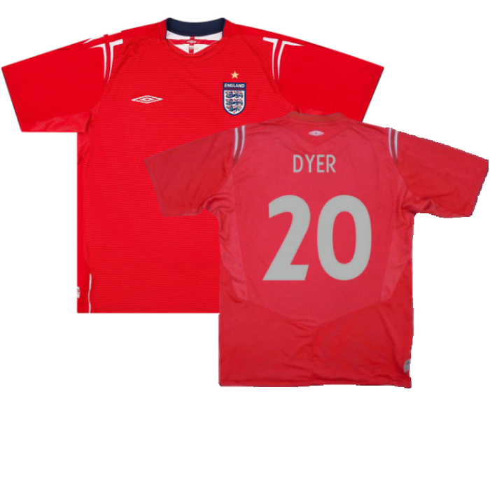 England 2004-06 Away Shirt (M) (Good) (Dyer 20)