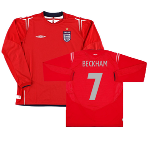 England 2004-2006 Away Shirt (S) (Excellent) (Beckham 7)_0