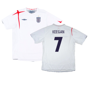 England 2005-07 Home Shirt (L) (Fair) (KEEGAN 7)_0