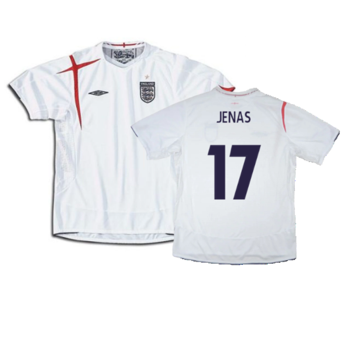 England 2005-2007 Home Shirt (XL) (Excellent) (JENAS 17)