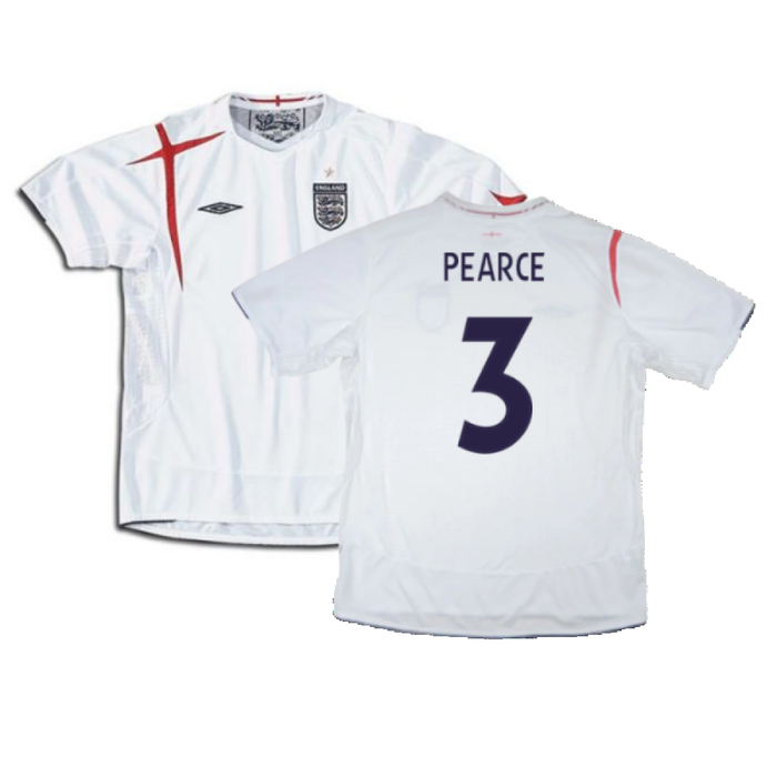 England 2005-2007 Home Shirt (XL) (Excellent) (PEARCE 3)