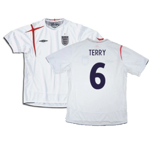 England 2005-2007 Home Shirt (L) (Very Good) (TERRY 6)_0