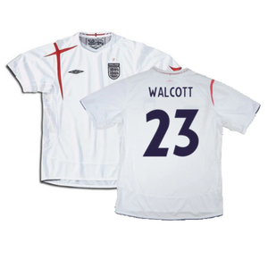 England 2005-07 Home Shirt (XL) (Excellent) (WALCOTT 23)_0