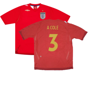 England 2006-08 Away Shirt (Very Good) (A COLE 3)_0